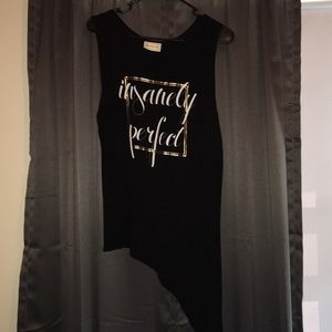 Black dressy tank top